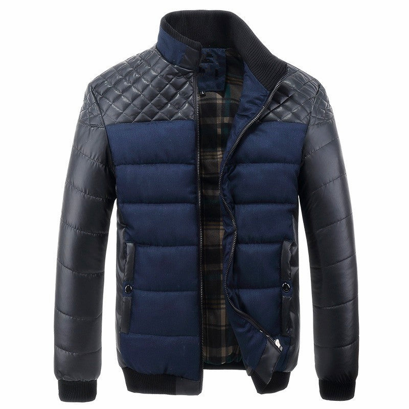Herren gesteppte Technikjacke mit modernem Design EB