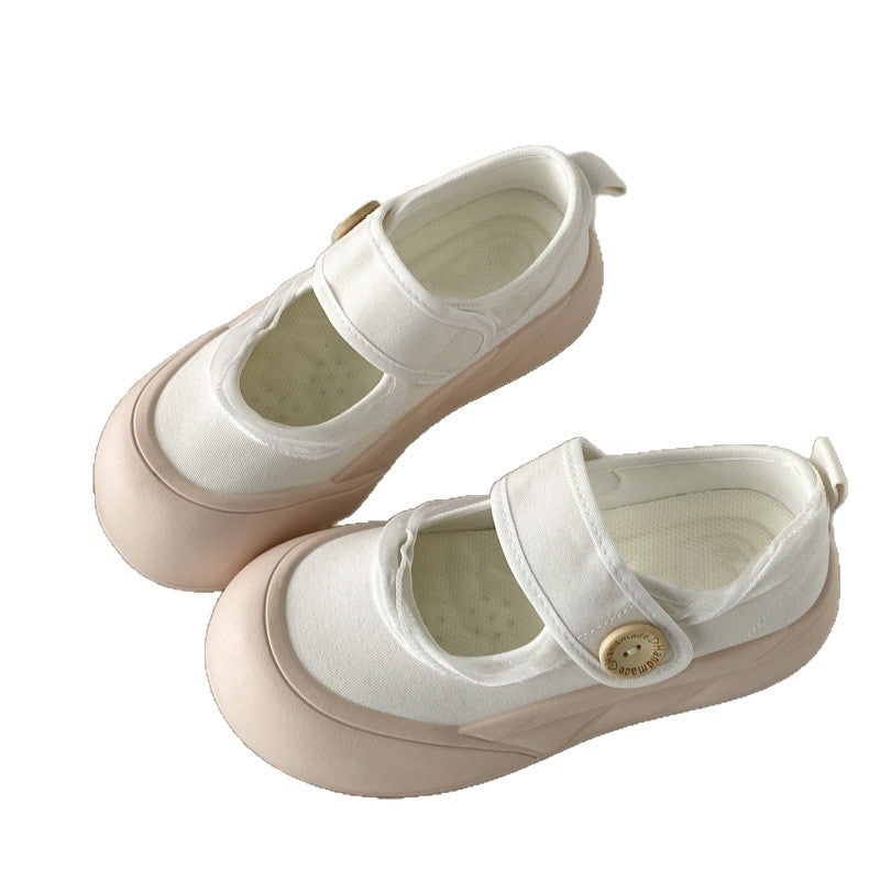 Damen Komfortable Slipper mit praktischem Klettverschluss EB