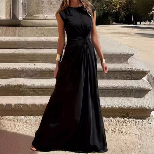 Damen Maxikleid mit elegantem Wickeldesign und schmeichelndem Schnitt EB