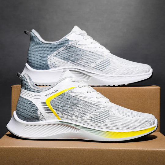 Damen Sportliche Sneaker mit atmungsaktivem Mesh und flexibler Dämpfung EB