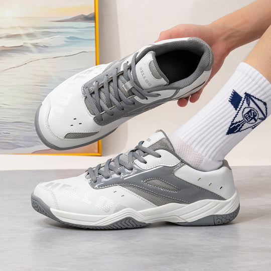 Damen Sportliche Badmintonschuhe mit atmungsaktivem Obermaterial und rutschfester Sohle EB