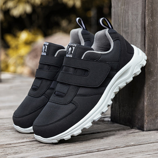 Damen Sportliche Sneakers mit verstellbarem Klettverschluss und dämpfender Sohle EB