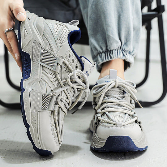 Damen Sportliche Sneakers mit atmungsaktivem Obermaterial und innovativer Schnürtechnologie EB