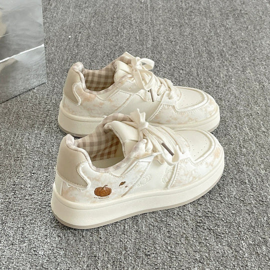 Damen Sneakers mit verspieltem Tiermotiv und komfortabler Sohlenpolsterung EB