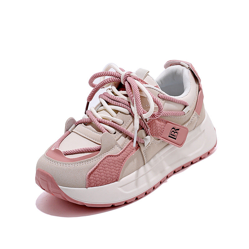 Damen Sportliche Sneakers mit atmungsaktiver Mesh-Oberfläche und dämpfendem Komfort EB