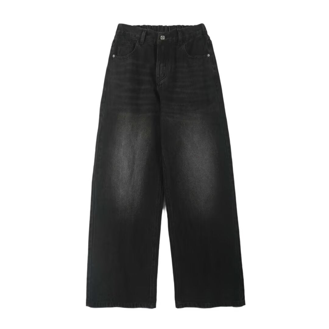 Damen Weite Denim-Jeans EB