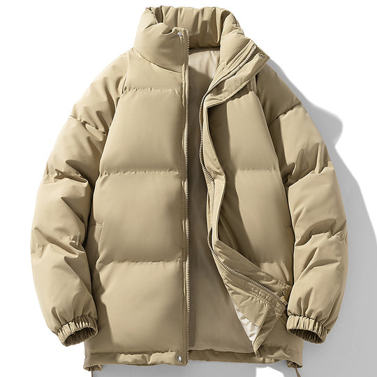 Herren gesteppte Kapuzen-Isolationsjacke mit Thermowattierung und Kordelzug EB