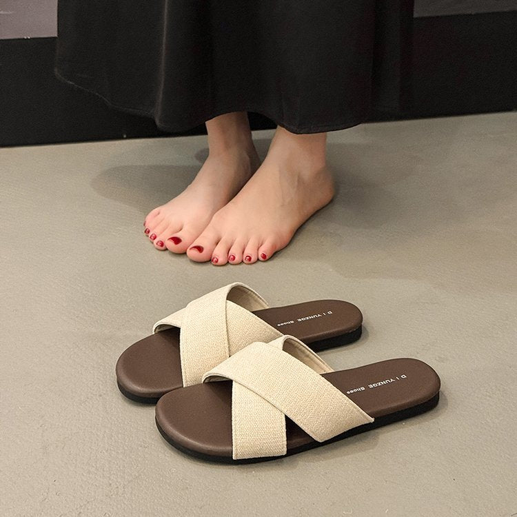 Damen bequeme und stilvolle Schlappen EB