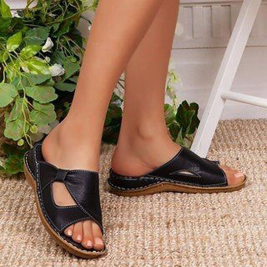 Damen Komfortable Zehentrennersandalen mit elegantem Design EB