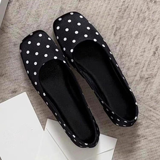 Damen elegante Ballerinas mit bequemer Innensohle EB