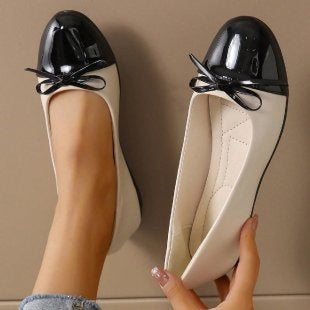 Damen Ballerinas mit schickem Schleifendetail EB