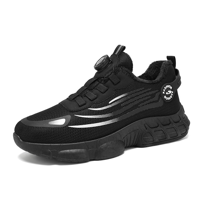 Herren Sportliche Sneakers mit innovativem Schnürsystem und isolierter Innensohle EB