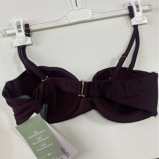 Damen Bandeau-Bikinioberteil mit Rüschendetails EB