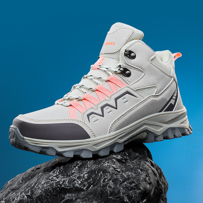 Damen Hohe Outdoorschuhe mit rutschfester Sohle und robustem Obermaterial EB