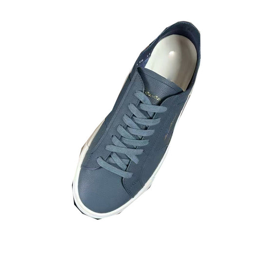 Damen Freizeit Sneakers mit atmungsaktiver Lederstruktur und rutschfester Sohle EB