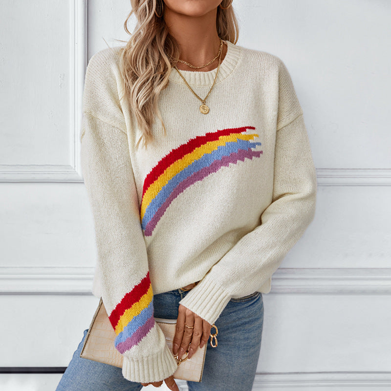 Damen gemusterter Pullover EB