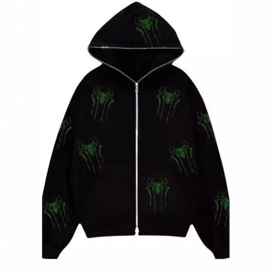 Damen Herren Kapuzenpullover mit einzigartigem Grafikdesign EB