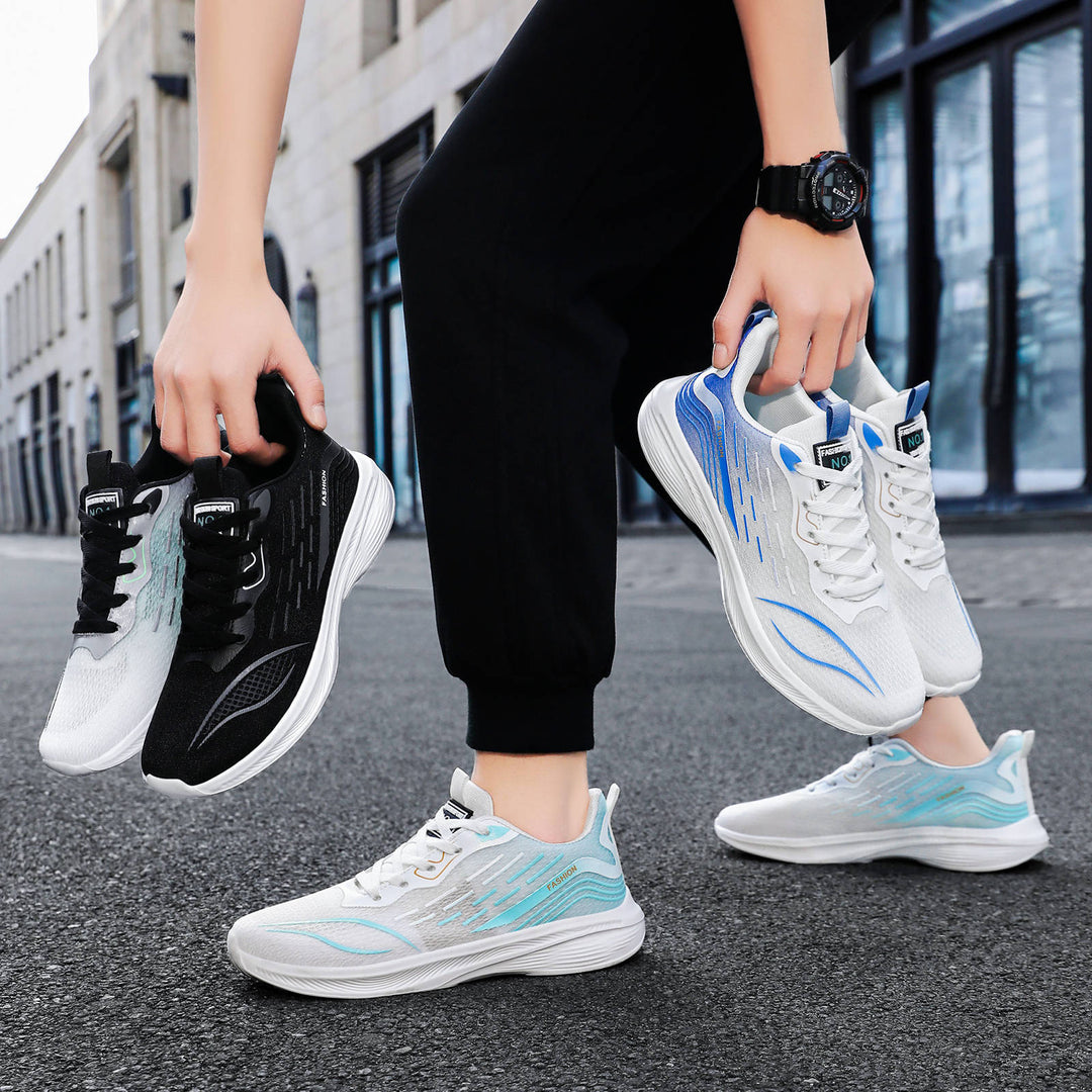 Damen Sportliche Trendsneaker mit atmungsaktivem Obermaterial EB