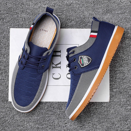 Damen lässige Sneakers mit atmungsaktivem Obermaterial und rutschfester Sohle EB