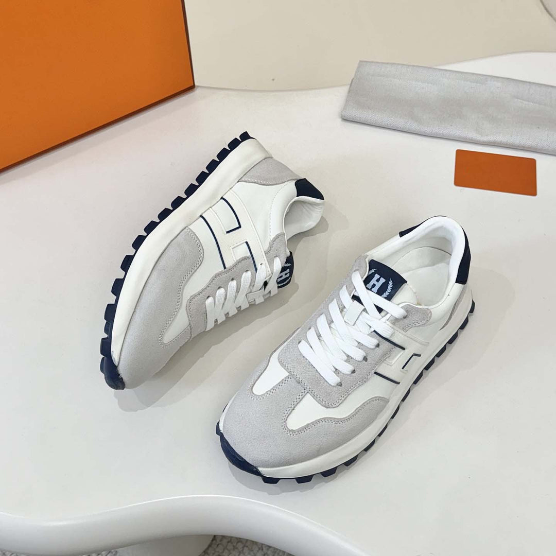 Damen Modische Sneakers mit dämpfender Sohle und hochwertiger Wildleder-Design von EB
