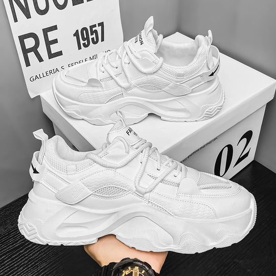 Damen Sportliche Chunky Sneakers mit robustem Design und atmungsaktiver Obermaterialstruktur EB