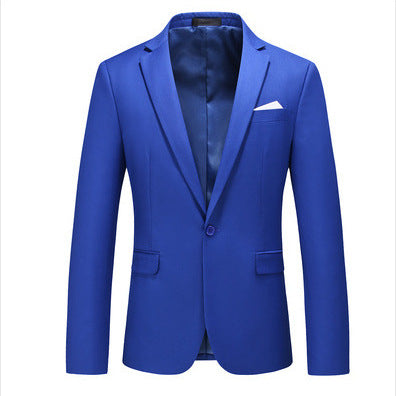 Herren nan elegantes Businesssakko Slim Fit mit schmaler Silhouette und modernem Reverskragen EB