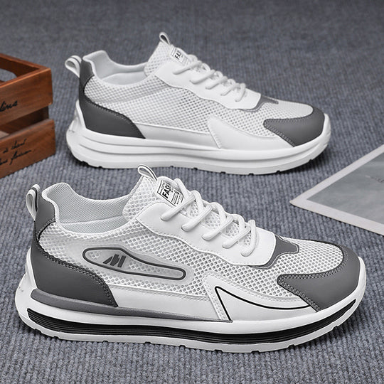 Damen Sportliche Sneakers mit atmungsaktivem Mesh-Obermaterial und dämpfender Sohle EB