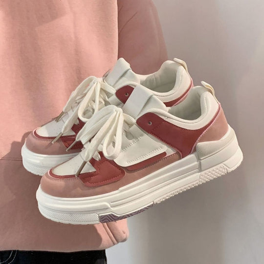 Damen sportive Sneaker mit innovativer Schnürtechnologie und modischem Design EB