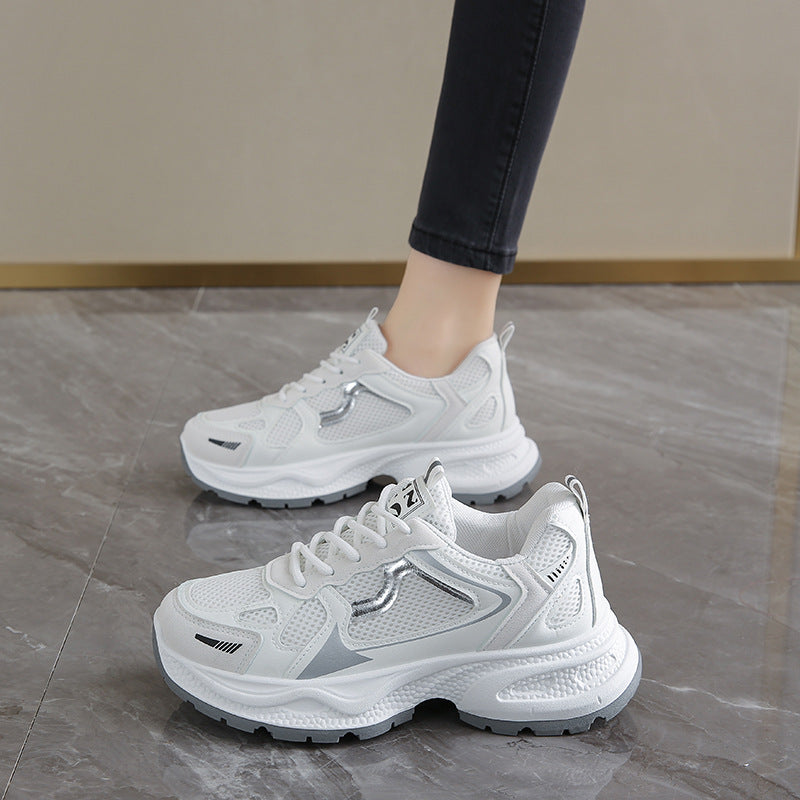 Damen Atmungsaktive Laufschuhe mit dämpfender Sohle und eleganten Details EB