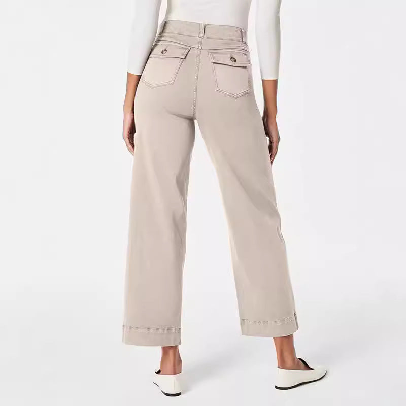 Damen weite Baumwollhose EB