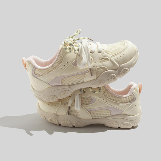Damen Sportliche Sneakers mit ergonomischem Dämpfungssystem und atmungsaktiver Mesh-Oberfläche EB