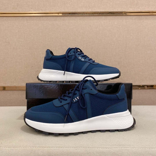 Damen Sportliche Sneakers mit dämpfender Sohle und atmungsaktiver Mesh-Oberfläche EB
