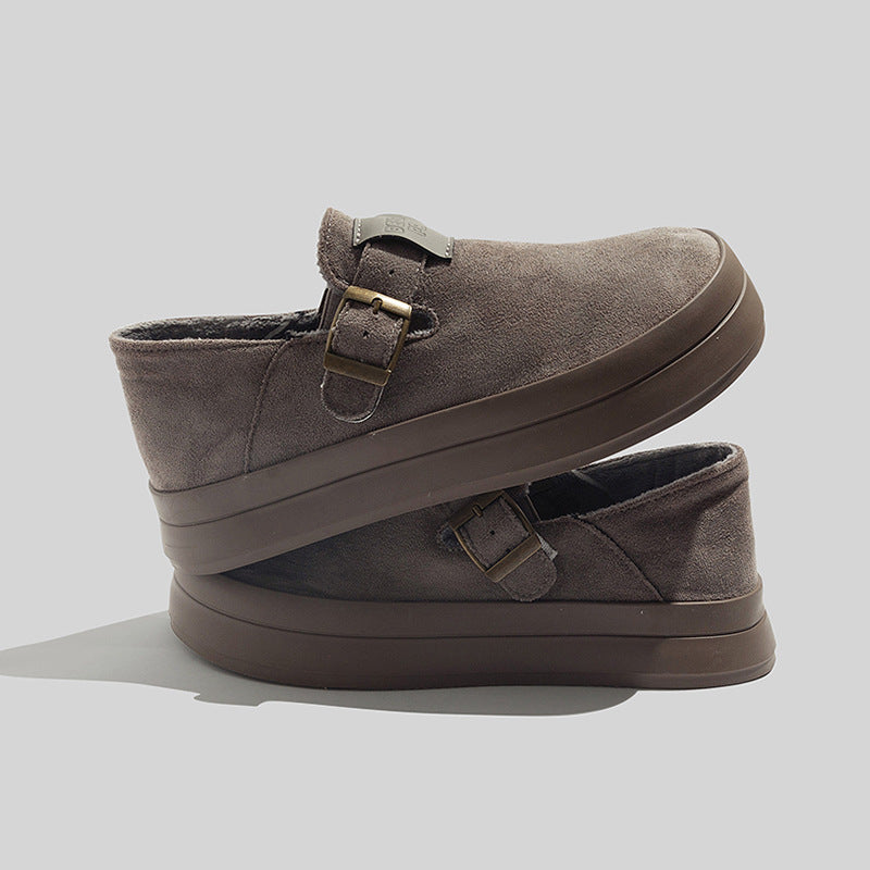 Damen Bequeme Slipper mit modischer Schnalle EB