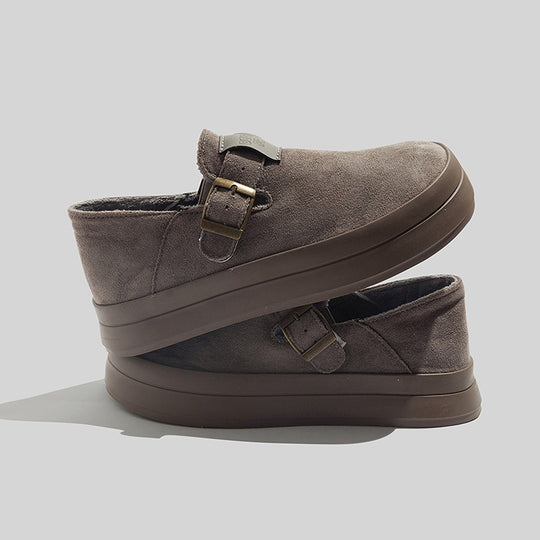 Damen Bequeme Slipper mit modischer Schnalle EB
