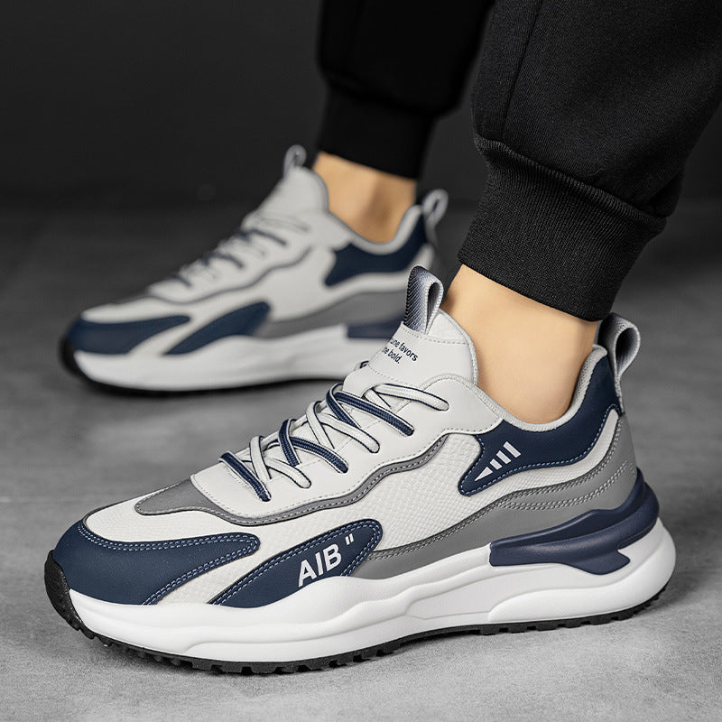 Damen sportliche und modische Sneakers mit rutschfester Laufsohle EB