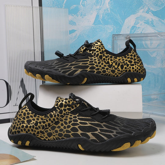 Damen Flexible Aqua-Freizeitschuhe mit rutschfester Sohle und innovativem Schnellschnürsystem EB