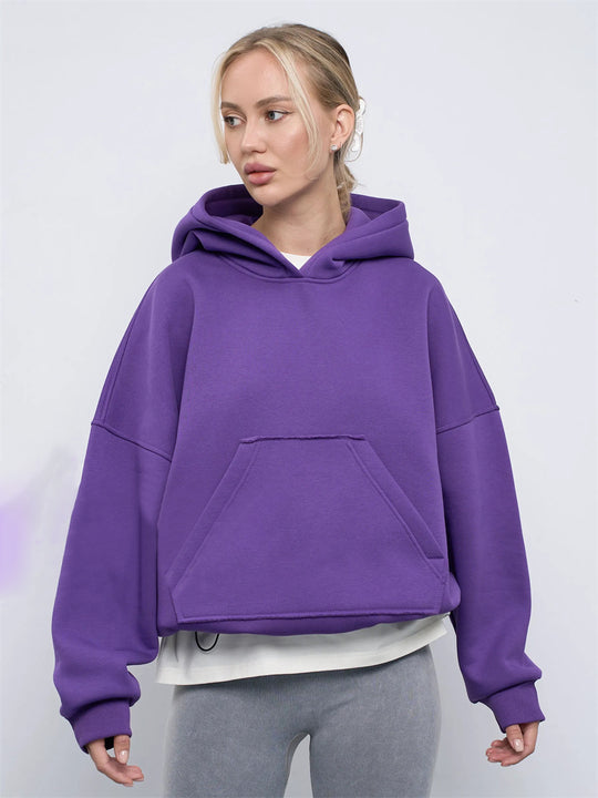 Damen oversized Kapuzenpullover EB