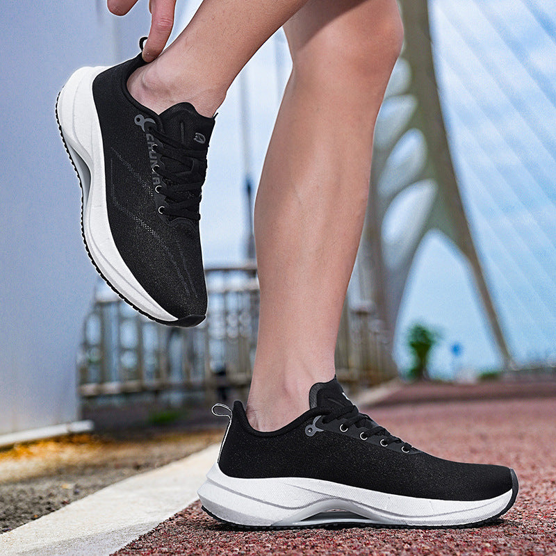 Damen Sportliche Laufschuhe mit atmungsaktiver Mesh-Oberfläche und reaktionsfreudiger Dämpfung EB