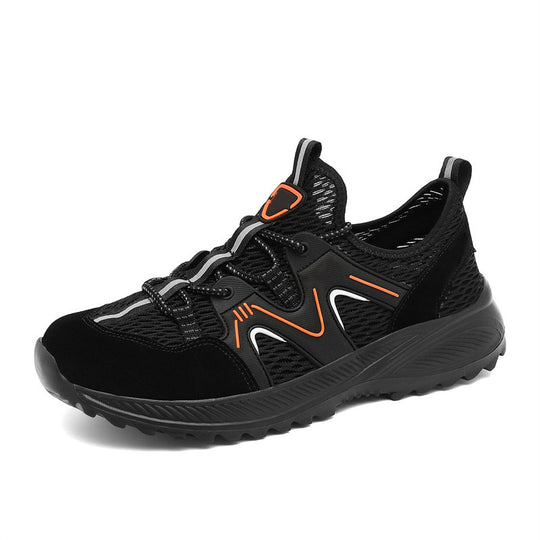 Damen Sportliche Leichtgewicht Sneakers mit atmungsaktiver Oberflächenstruktur EB