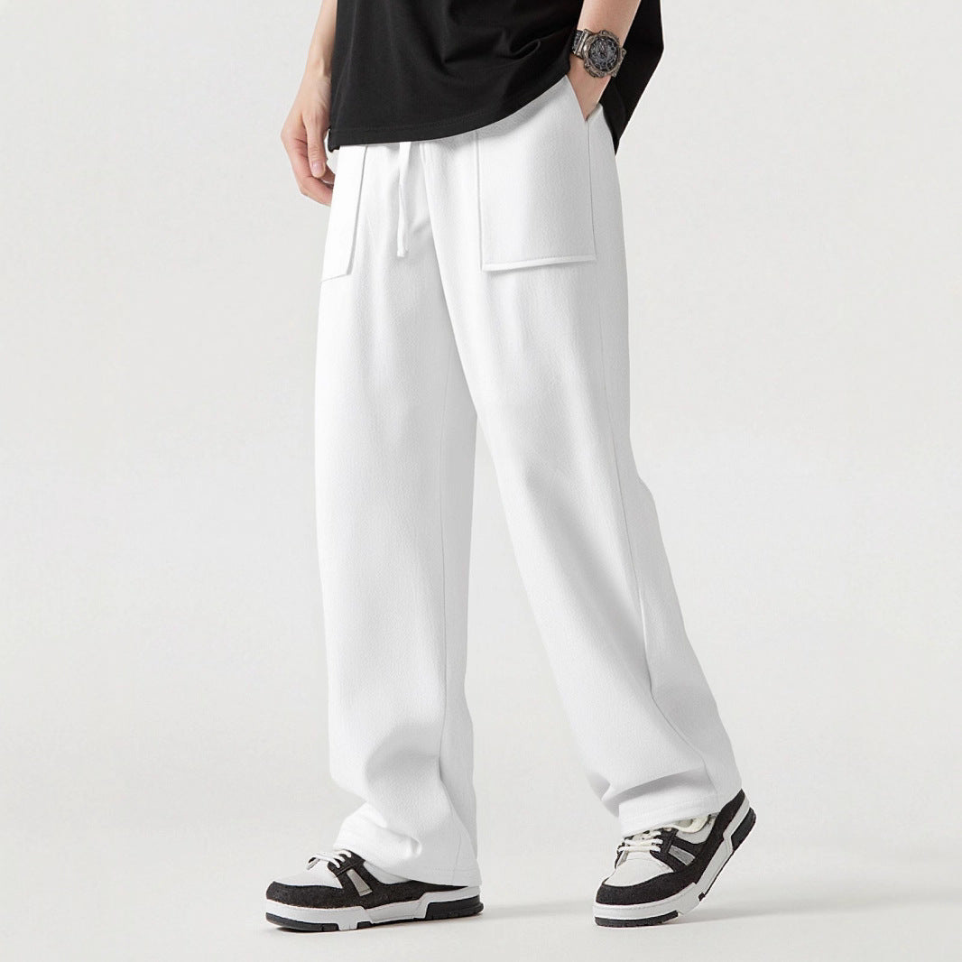 Herren Bequeme Cargo-Hose mit praktischen Taschen und elastischem Bund EB