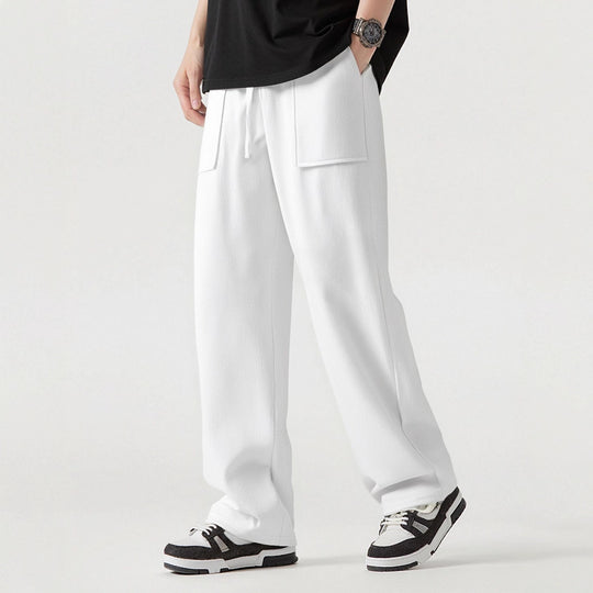 Herren Bequeme Cargo-Hose mit praktischen Taschen und elastischem Bund EB