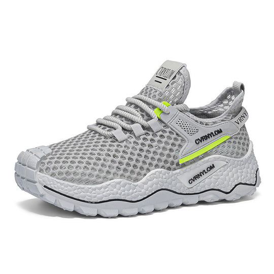 Damen Sportliche Laufschuhe mit atmungsaktiver Mesh-Oberfläche und stabiler Sohle EB