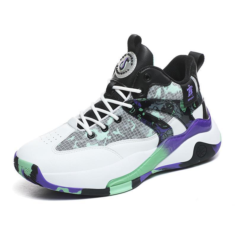 Damen Sportliche High-Top Basketball Sneakers mit innovativem Dämpfungssystem EB