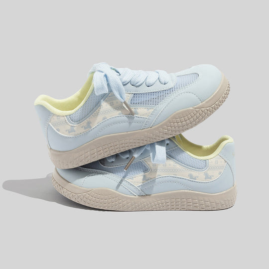 Damen Atmungsaktive Freizeitsneaker mit rutschfester Sohle EB