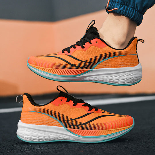 Damen Hochleistungs-Laufschuhe mit atmungsaktiver Strick-Oberfläche und reaktionsfreudiger Dämpfung EB