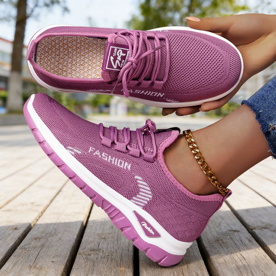 Damen Atmungsaktive und bequeme Sport-Sneaker EB