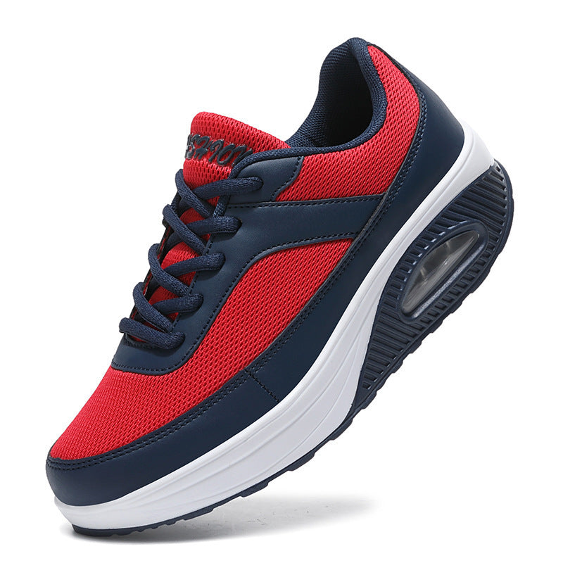 Damen Atmungsaktive Fitness-Sneaker mit dämpfendem Luftkissen EB