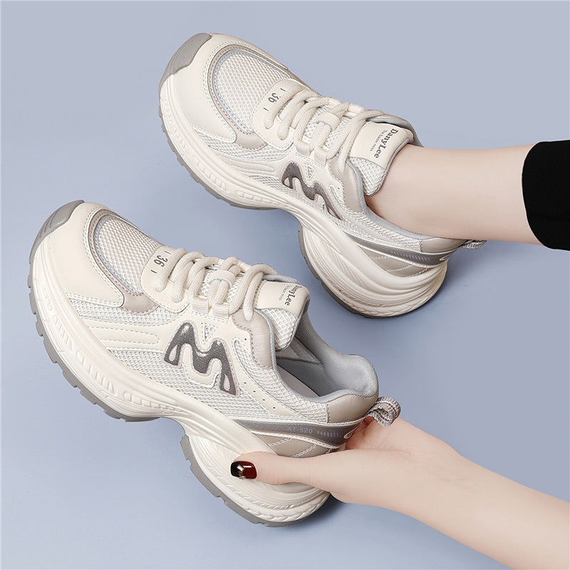 Damen Freizeit-Sneaker mit dämpfender Sohle und atmungsaktivem Obermaterial EB