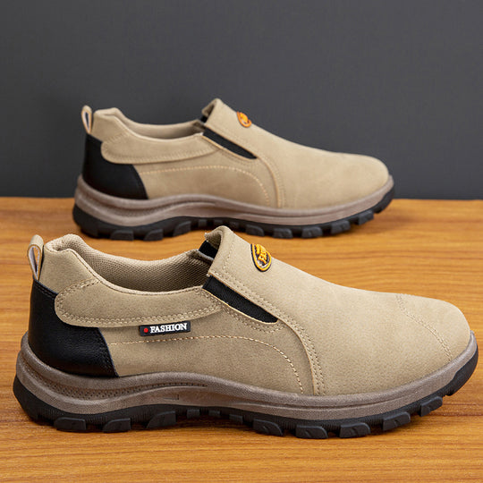 Damen Komfortable Slip-On Freizeitschuhe mit rutschfester Sohle EB