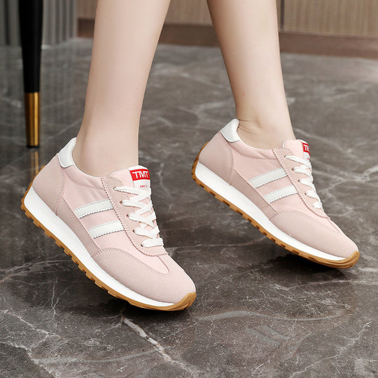 Damen sportliche Freizeitsneaker mit weichem Innenfutter und rutschfester Sohle EB